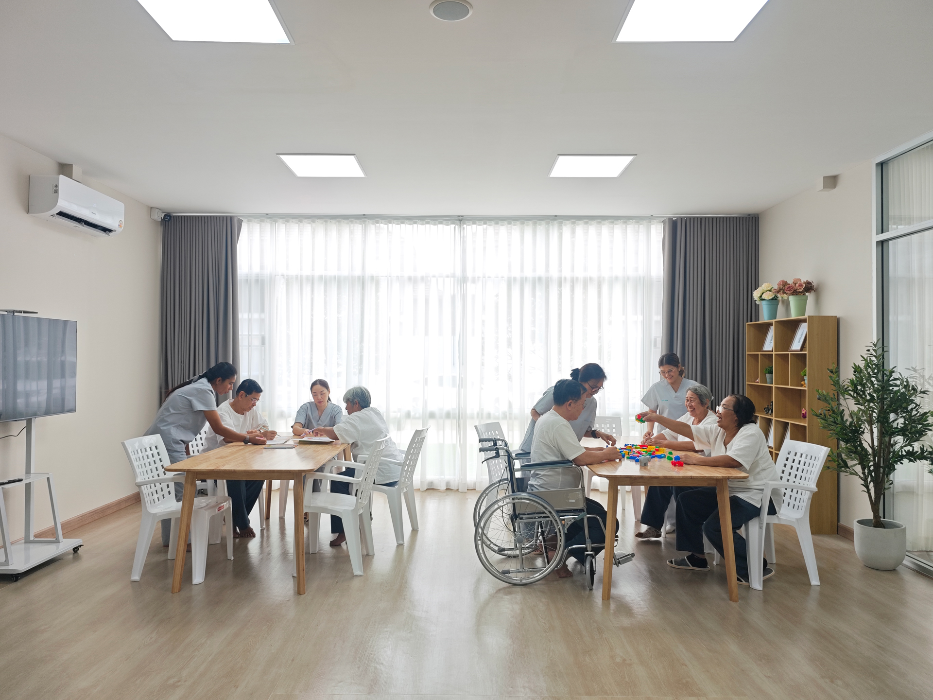 บ้านพักผู้สูงอายุ